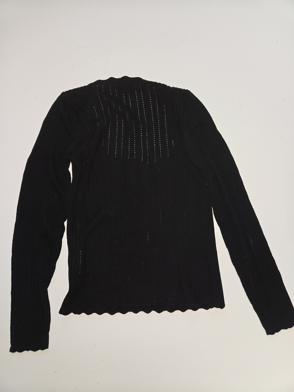J. Crew Cream Ribbed Square-Neck Sweater - Picture 4 of 4